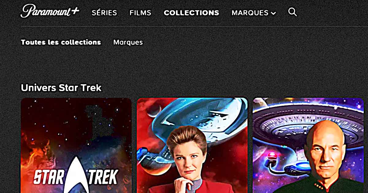 paramount plus impression ecran star trek