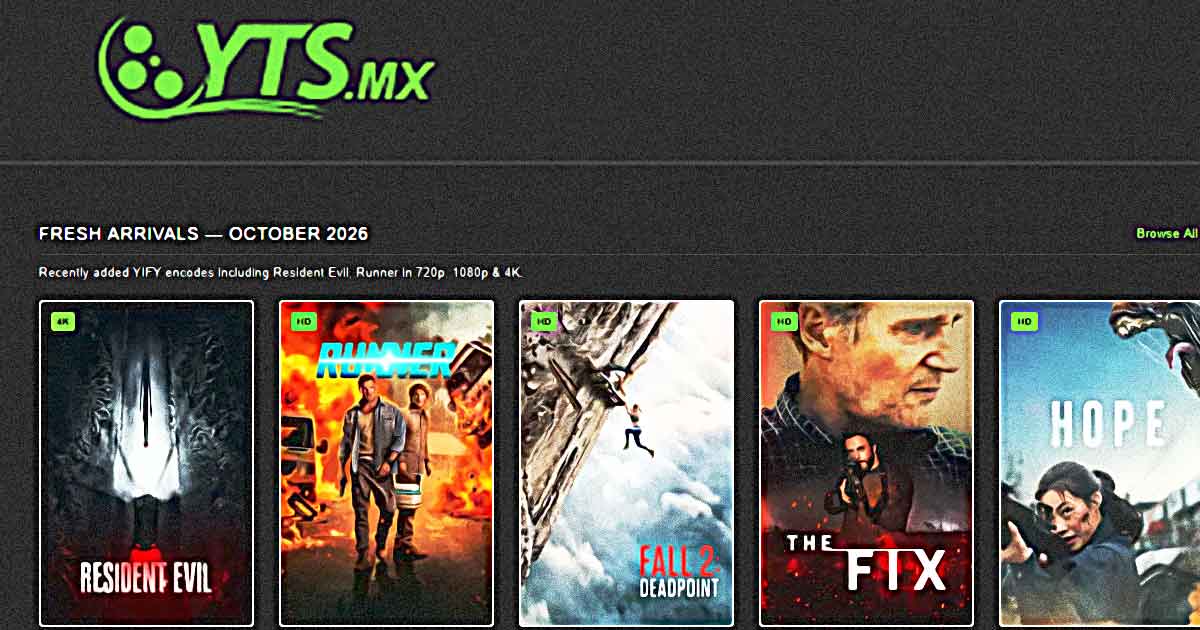 yts banniere films recents