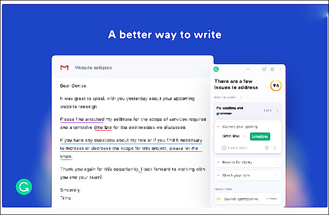 Grammarly for Chrome