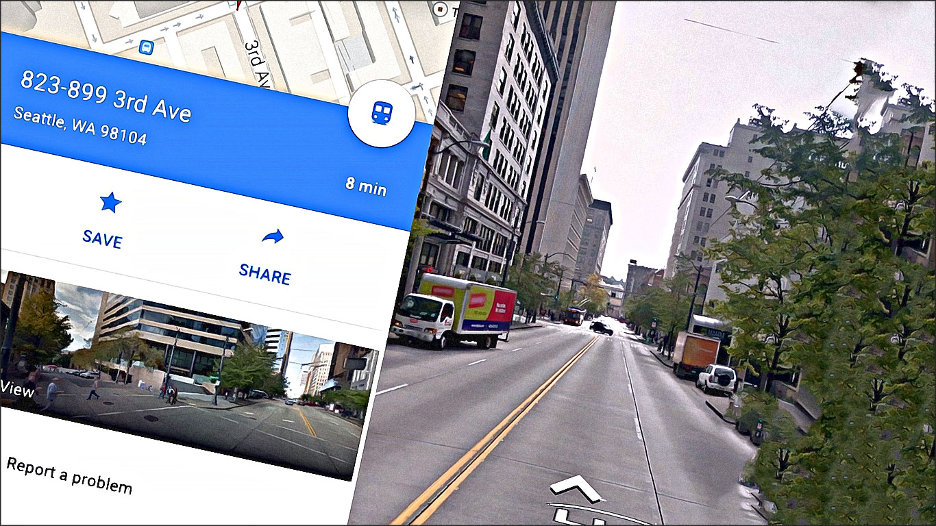 google maps ou realite