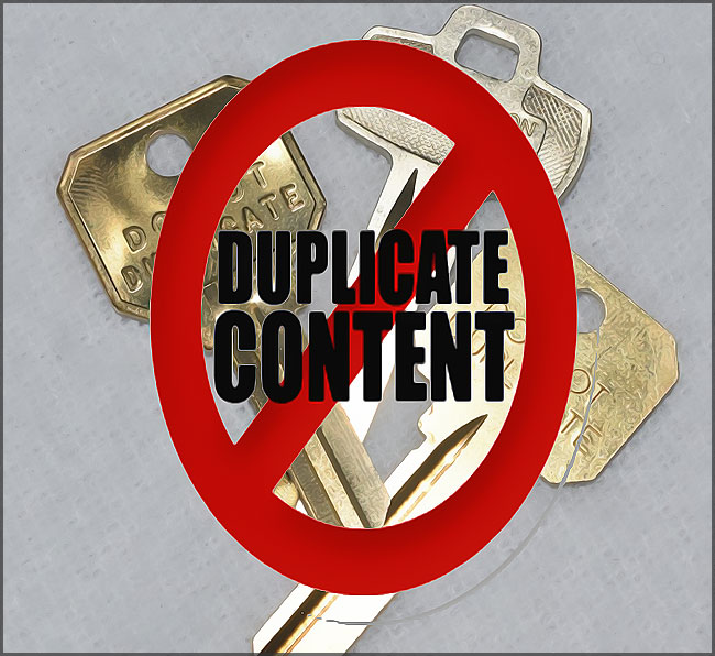 Eviter le duplicate content