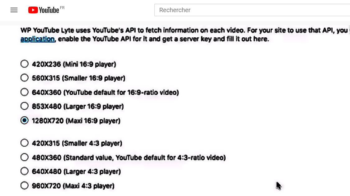 Comment integrer video Youtube dans WordPress