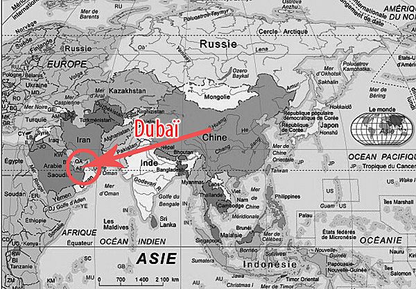 carte dubai