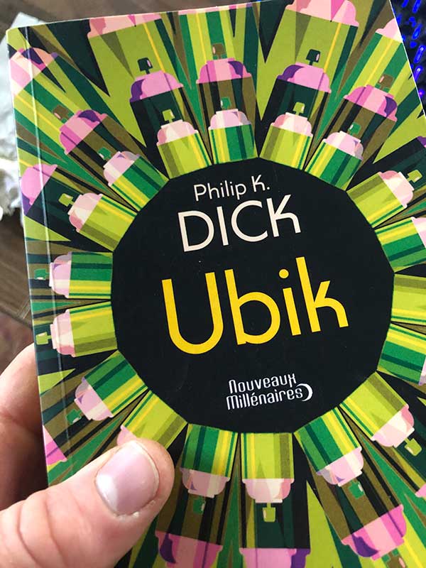 Livre "Ubik" de Philip K. Dick.