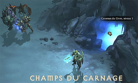 La caverne du givre dans Diablo 3