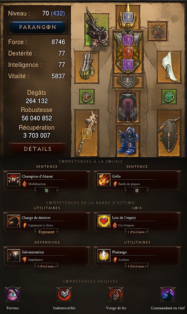 Build personnel Croisé saison 5 d3