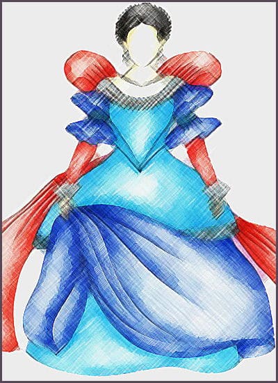 Costume de princesse
