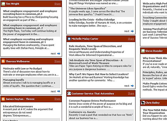 Agrégateur de flux RSS