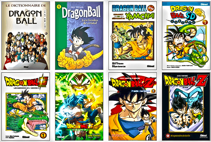 Dragon Ball : volumes