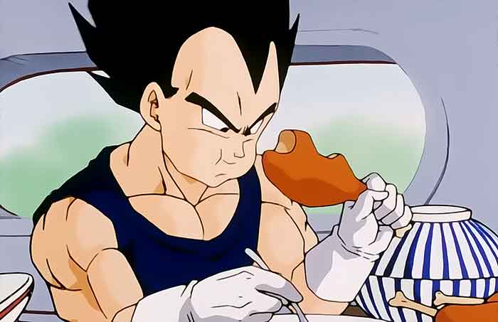 vegeta pause repas