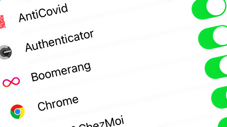 applications sur iphone autorisations