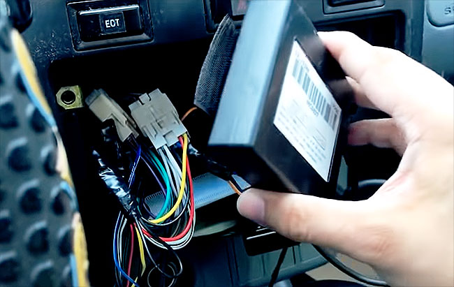 Traqueur gps détecté