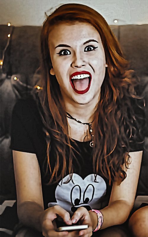 une adolescente