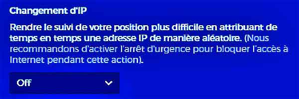 HMA changement d'ip