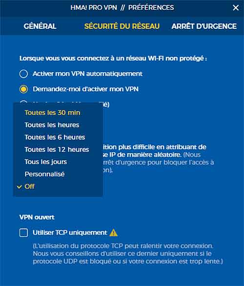 Hidemyass changement d'ip aléatoire