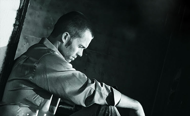 Homme désespéré