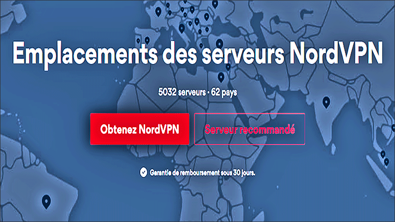 Serveurs NordVPN