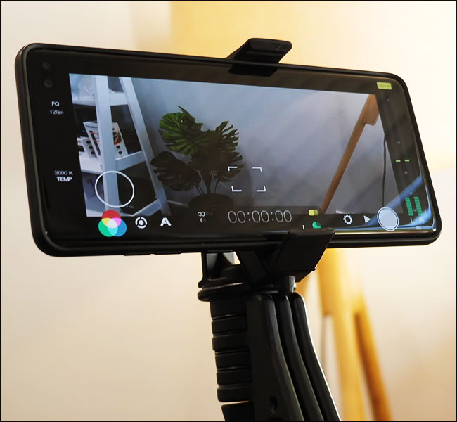 video mobile avec support