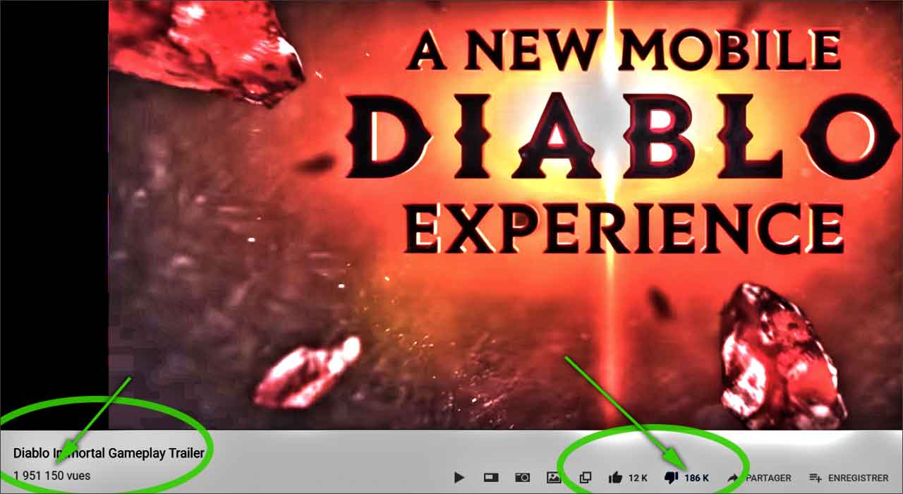 Vues et déceptions Diablo Immortal Mobile