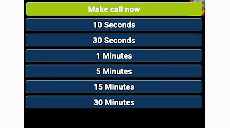 fake call application