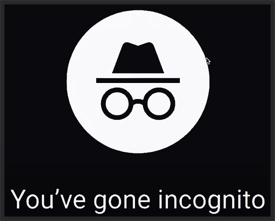 mode incognito 1