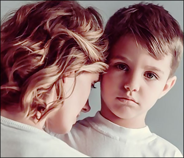 enfant et sa mere