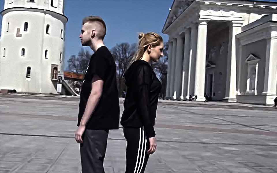jeune couple se separe