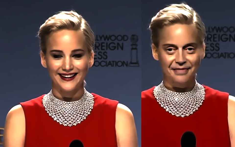 Deepfake Jennifer Lawrence
