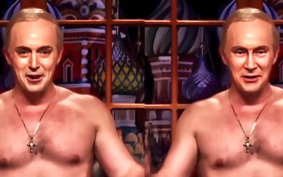 Deepfake Vladimir Poutine