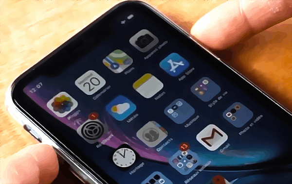 Boutons "Lock" et "Volume up" sur iPhone X / XS