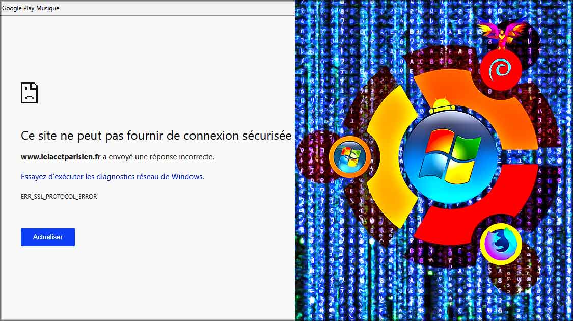 ERR SSL PROTOCOL ERROR