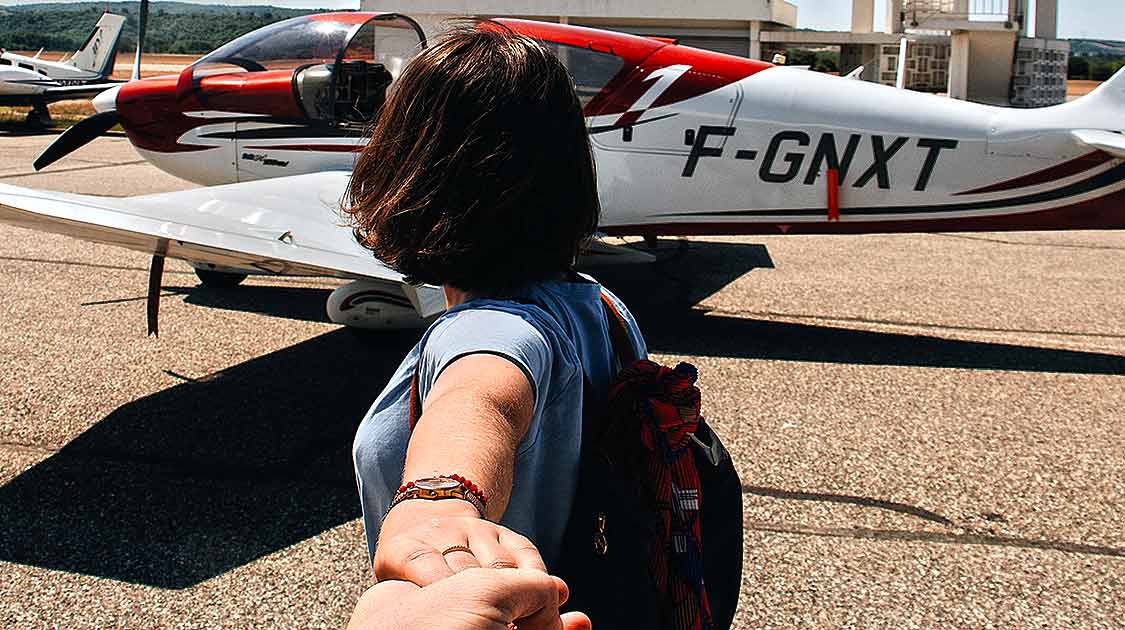 confiance prendre lavion