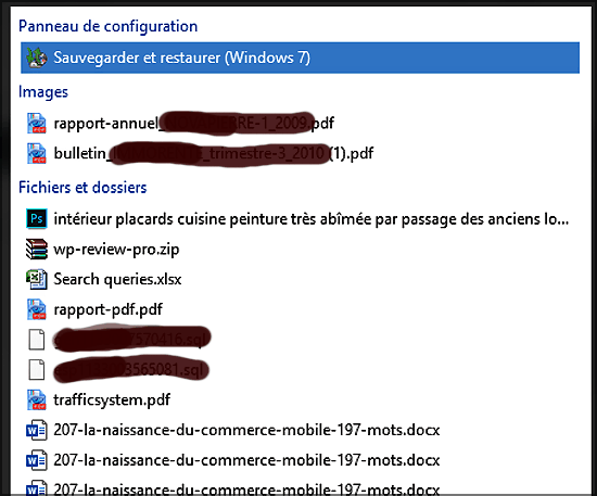 sauvegarder et restaurer