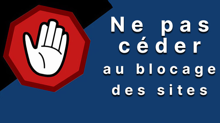 site bloque