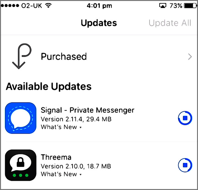 Threema : concurrent de Signal