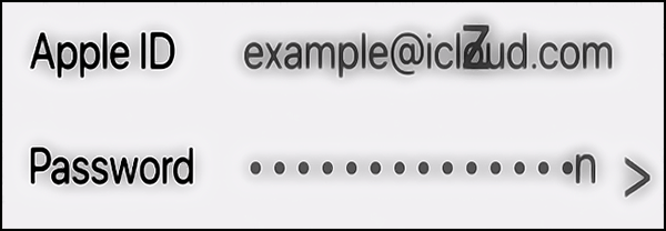 Mot de passe apple id