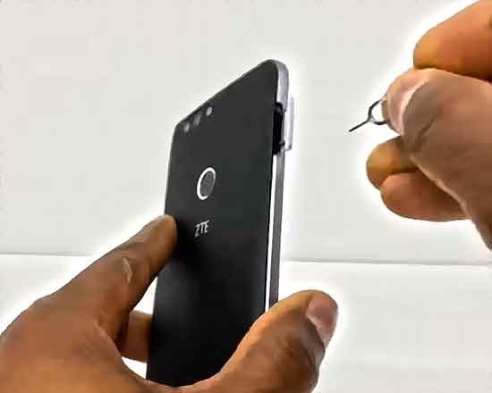 Extraire la carte SIM