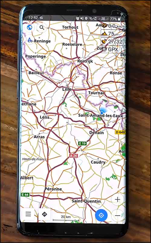 Carte OsmAnd