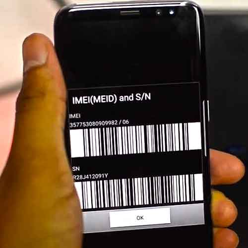trouver son numéro imei