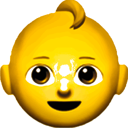 L'emoji Snap "Visage de bébé" sur Snapchat