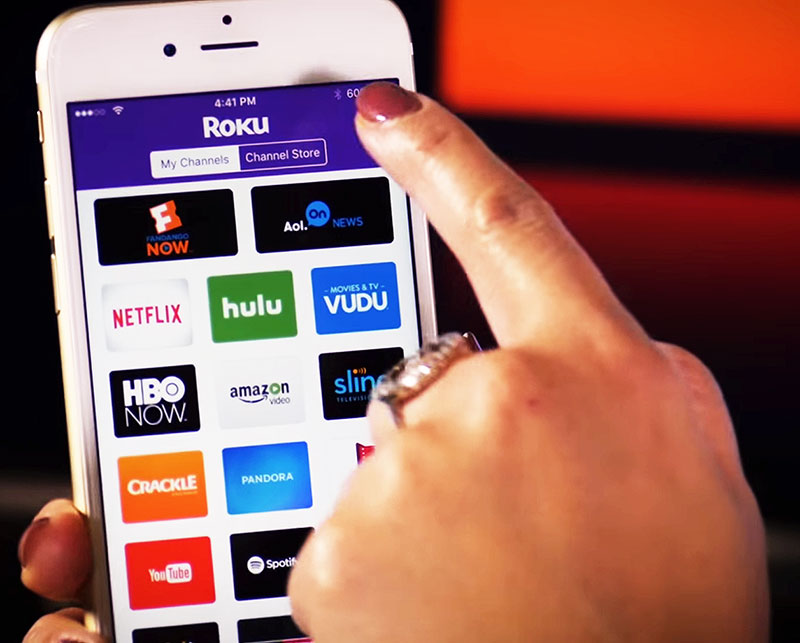 L'application mobile Roku