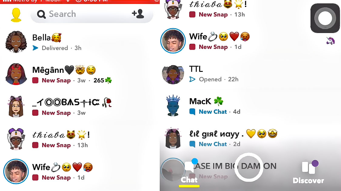 Emojis Snapchat : vos relations avec vos amis Snapchat