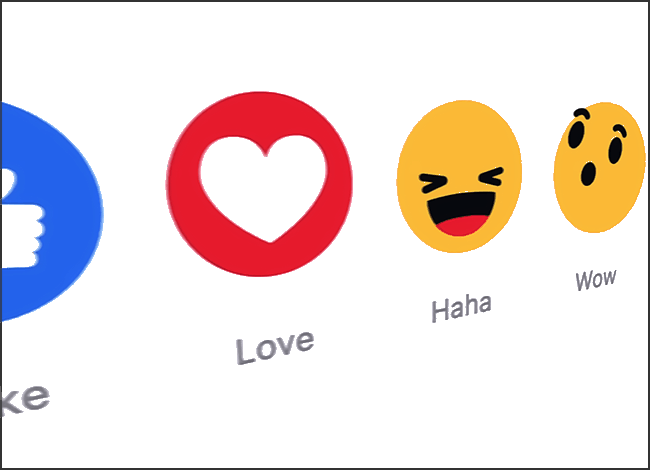Emoticone Amour sur Facebook