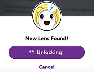Filtre Snapchat bébé