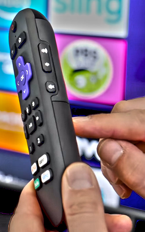 La télécommande roku
