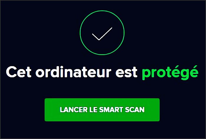 ordinateur protege par avast