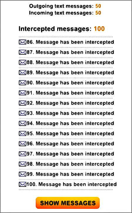 résultats sms-peeper (sms)