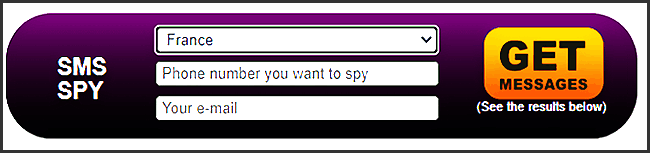 sms-peeper activation