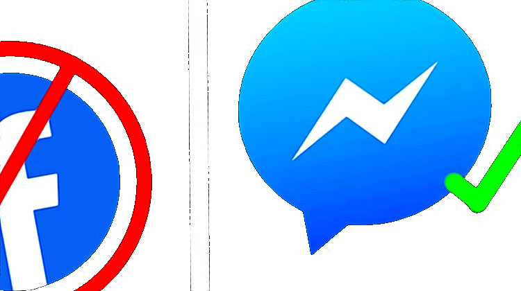 utiliser messenger sans supprimer facebook