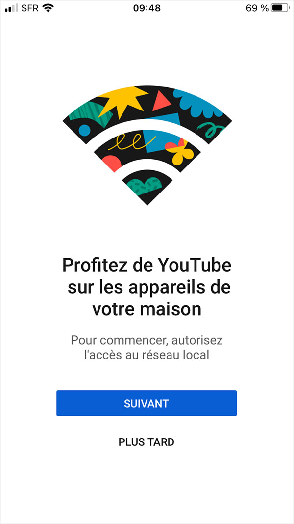activer fonction cast youtube